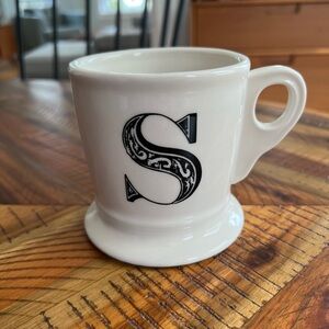 Anthropologie Monogram Mug | S